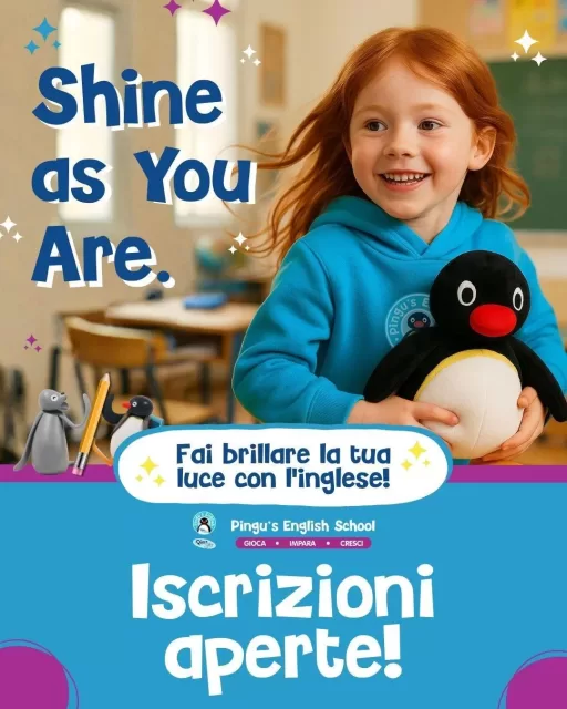 Un nuovo anno, un grande futuro: scegli la Scuola d’Infanzia Bilingue Pingu’s English