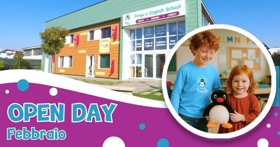 Open Day del 7 febbraio: asilo nido bilingue e scuola dell’infanzia