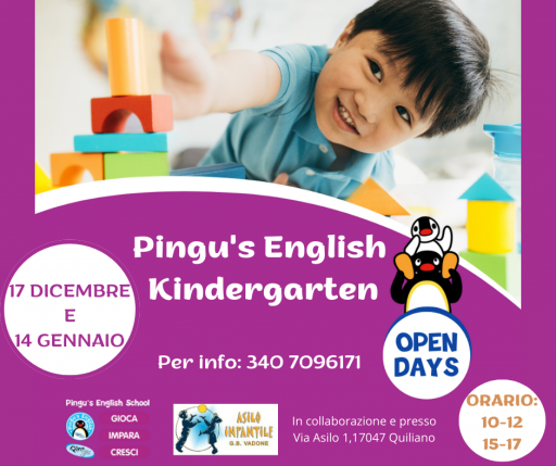 Open Days Pingu’s English Kindergarten