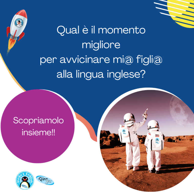 A quanti anni è meglio iniziare un corso d’inglese?