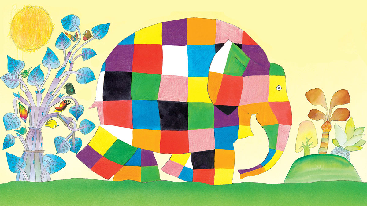 Elmer, l’elefante variopinto di <span>David McKee</span>
