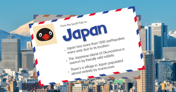 Travel with Pingu: Japan