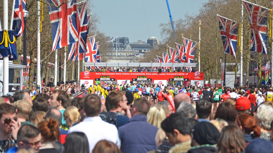 La <span>maratona di Londra</span>