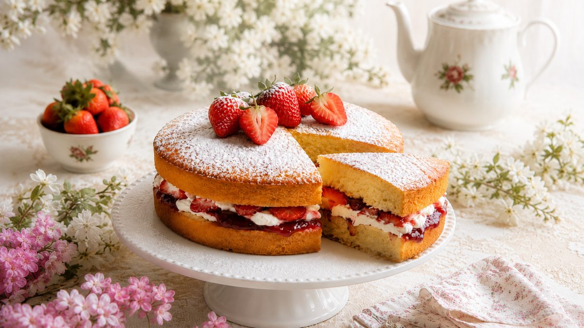 In cucina con Pingu: prepariamo la <span>Victoria Sponge Cake</span>