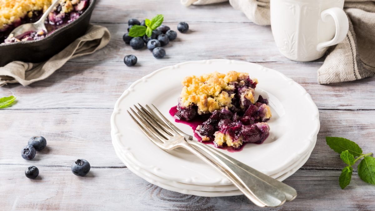 In cucina con Pingu: <span>Apple and Blackberry Crumble</span>